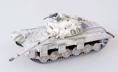 T-64, Soviet Army camouflaged with water paint, 1972, 1:72, Modelcollect