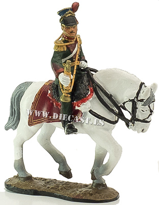 Trumpeter, 7th Uhlan Regiment, Austrian Cavalry, 1855, 1:30, Del Prado