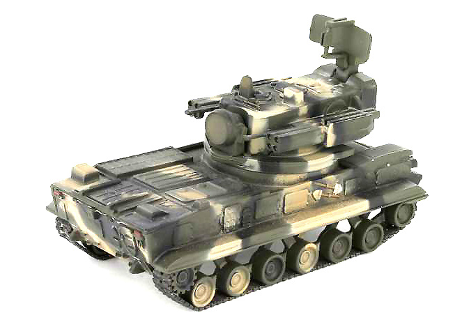 2S6 'Tunguska', Ejército Ruso, Moscú, 2008, 1:72, War Master 