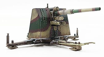88mm Flak 37, Normandía,1944, 1:72, PMA 