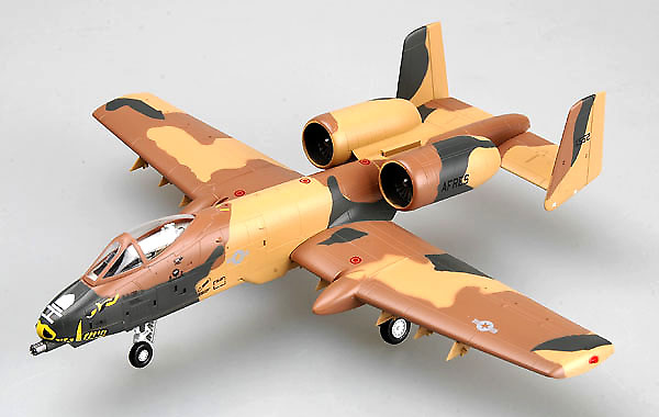 A-10, 917th Wing Barksdale AFB, Iraq, 1990, 1:72, Easy Model 
