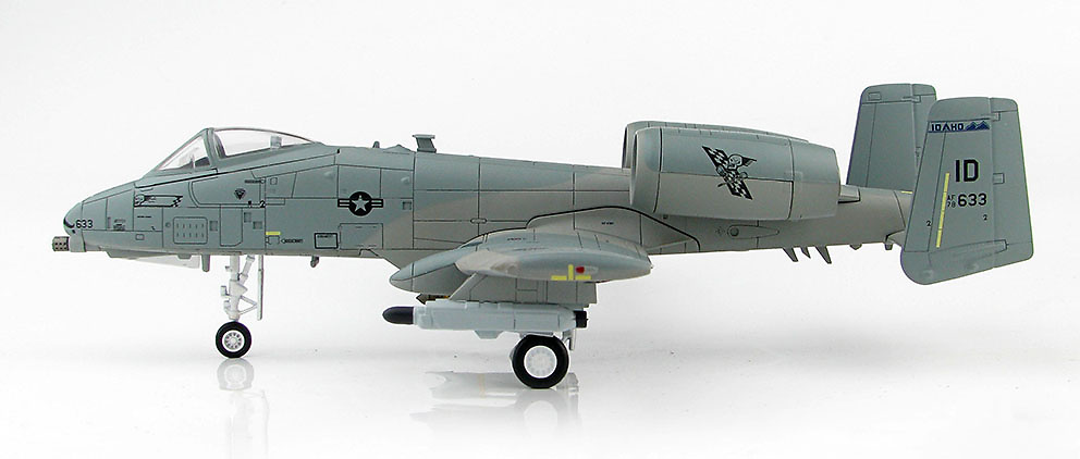 A-10C Thunderbolt II 78-0633, 190th FS/124th FW, Incirlik AB, Turquía, Octubre, 2016, 1:72, Hobby Master 