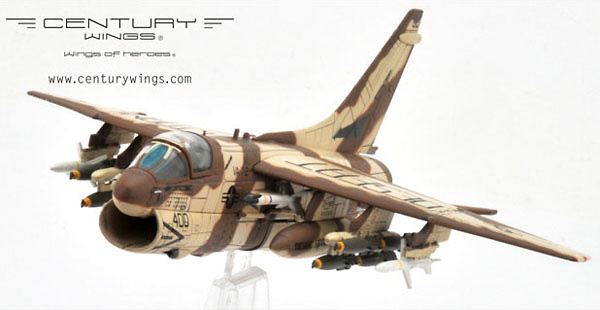 A-7E Corsair II, VA-72 Bluehawks AC400, 1991, Desert Storm, 1:72, Century Wings A-7E Corsair II, VA-72 Bluehawks AC400, 1991, Desert Storm, 1:72, Century Wings