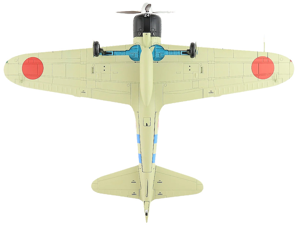 A6M2 Zero-Sen/Zeke, Tsugio Matsuyama, Portaaviones Hiryu, Pearl Harbor, 7 de Diciembre, 1941, 1:48, Hobby Master 