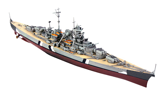 Acorazado Bismarck, Polonia, 1941, 1:1000, Forces of Valor 