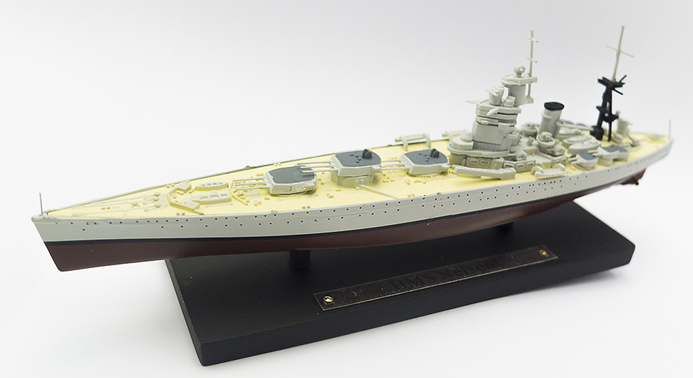 Acorazado HMS Nelson, Royal Navy, 1927-1947, 1:1250, Atlas 