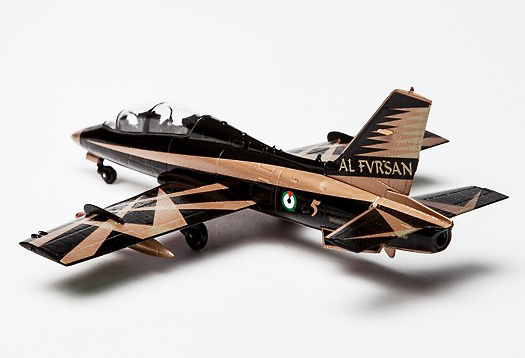 Aermacchi MB-339 UAEAF Al Fursan, Emiratos Árabes Unidos, 1:72, Air Force One 