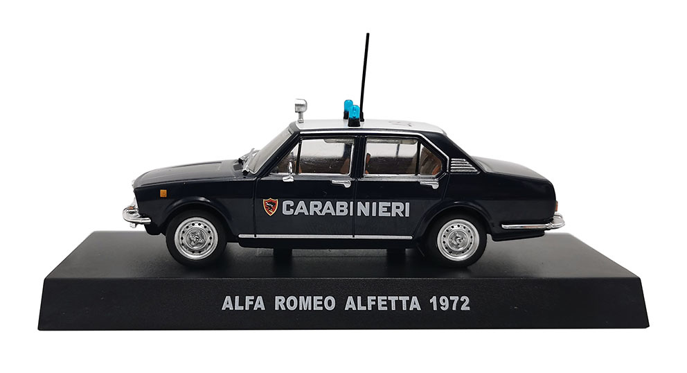 Alfa Romeo Alfetta, Italia, 1972, 1/43, Colección Carabinieri 