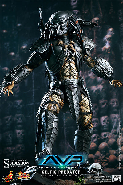 Aliens vs Predator, Celtic Predator, 1:6, Hot Toys 