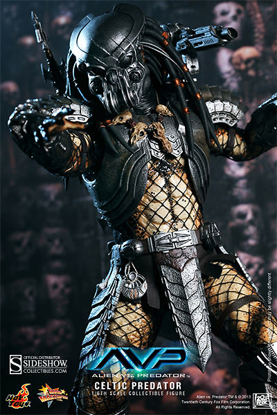 Aliens vs Predator, Celtic Predator, 1:6, Hot Toys 