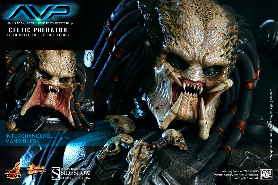 Aliens vs Predator, Celtic Predator, 1:6, Hot Toys 