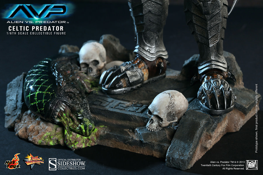 Aliens vs Predator, Celtic Predator, 1:6, Hot Toys 