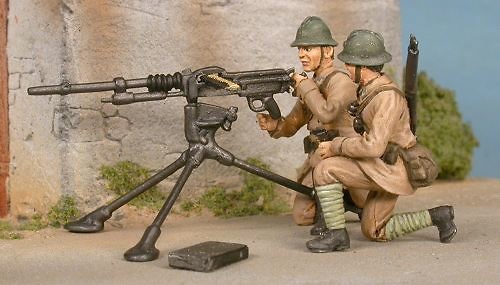French Hotchkiss 8 mm, France 1940, 1:48, Gasoline 