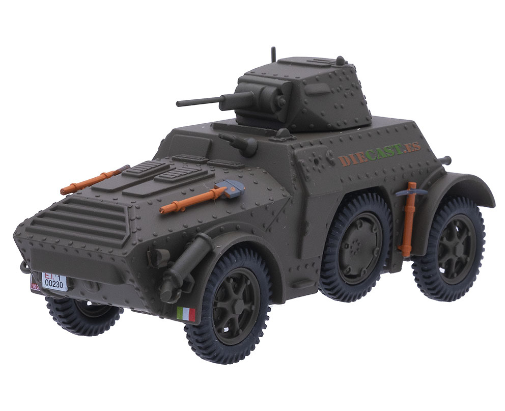 Ansaldo SPA AB41, Italia, 1946, 1/43, Colección Carabinieri 