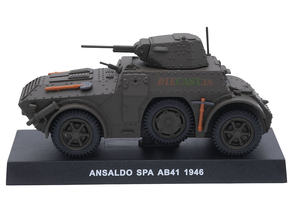 Ansaldo SPA AB41, Italia, 1946, 1/43, Colección Carabinieri 