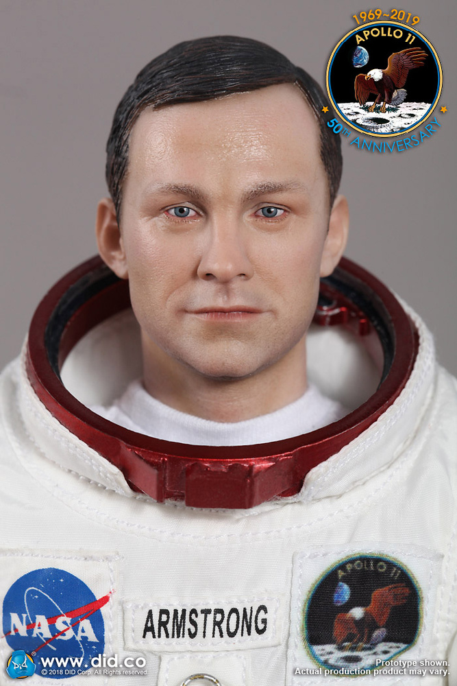 Astronauta Neil Armstrong, Comandante del Apolo 11, Julio, 1969, 1:6, Did 