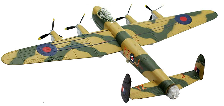 Avro Lancaster B Mk.I 1/144 Scale RAF, 617 Squadron, Alemania, 1945, 1:144, Humatt 