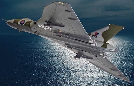 Avro Vulcan B2, XM597 'Black Buck 6, Rio de Janeiro, 3 de Junio de 1982, Guerra de las Malvinas, 1:72, Corgi 