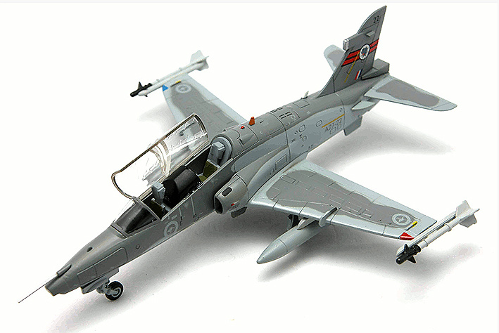 BAe Hawk 127 LIF (Lead-in Fighter) A27-22 No.76 RAAF Squadron, RAAF Base Williamtown, 1:72, Falcon Models 