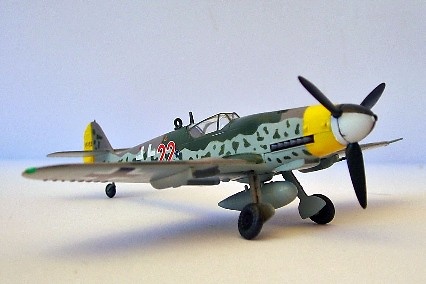 BF109G-10, Luftwaffe, 1945, 1:72, Easy Model 