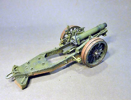 BL6 inch 26cwt Howitzer, Ejército Británico, 1ª Guerra Mundial, 1:30, John Jenkins 