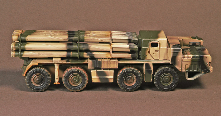 BM-30 'Smerch' 9A52-2 Smerch-M MRL, Ejército Ruso, 2011, 1:72, War Master 