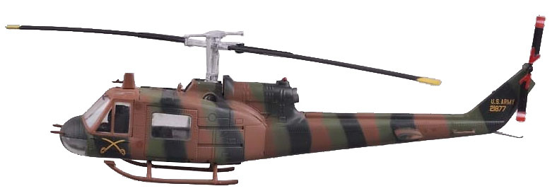 Bell UH-1B Huey, US Army, Cía Helicópteros Transporte Táctico, Tan Son Nhut, 1964, 1:72, Easy Model 