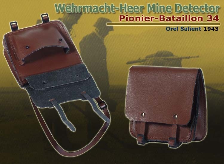 Bengt Zillmer, Detector de Minas de la Wehrmacht, Pionier-Batallion 34, Orel Salient, 1943, 1/6, Dragon Figures 