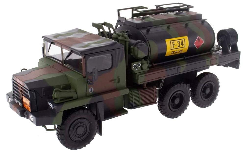 Berliet GBC 8KT, Camión Cisterna Militar, 1:43, Atlas Editions 