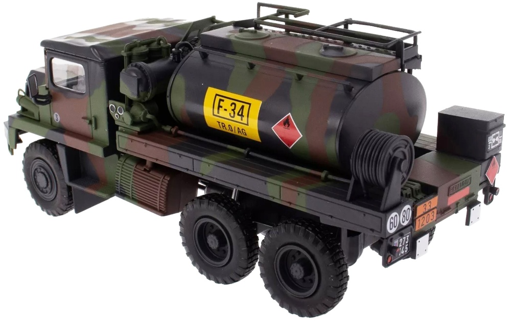 Berliet GBC 8KT, Camión Cisterna Militar, 1:43, Atlas Editions diecast 