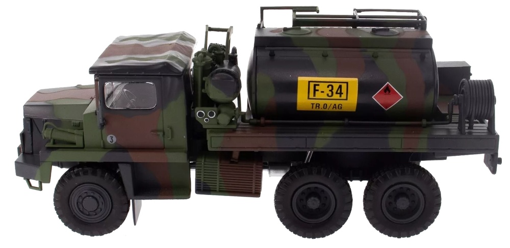 Berliet GBC 8KT, Camión Cisterna Militar, 1:43, Atlas Editions miniatura 