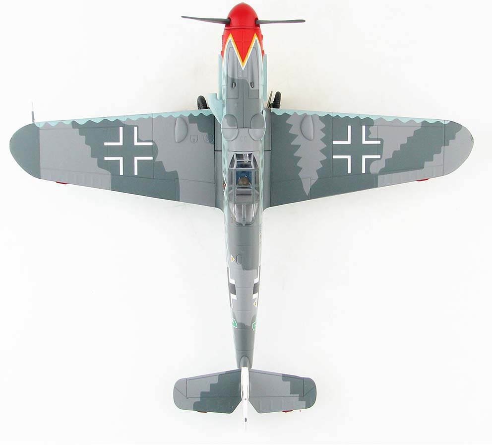 Bf-109G-6 “Green 1” Hermann Graf JG50, Septiembre 1943, 1:48, Hobby Master 
