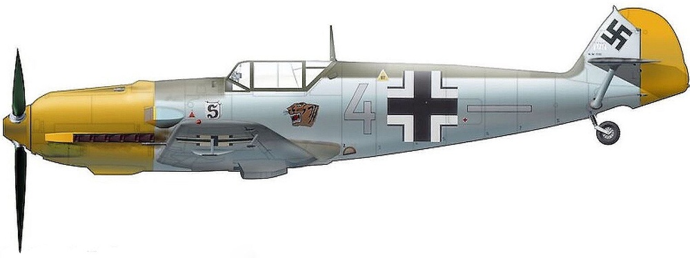 Messerschmitt Bf109E-3 Luftwaffe, 