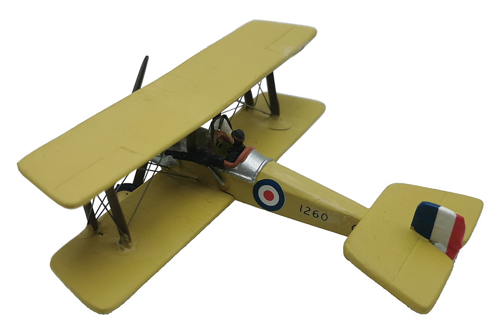 Biplano Bristol Scout, RAF, 1916, 1:72, Planeta de Agostini 