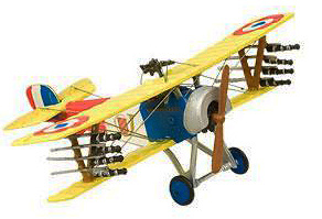 Biplano Nieuport 11-16, 1:72, Planeta de Agostini 