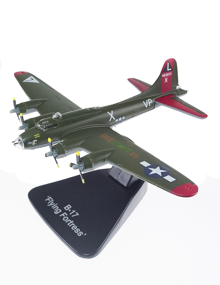 Boeing B-17 Flying Fortress, USAAC,1937/45, 1:144, Editions Atlas 