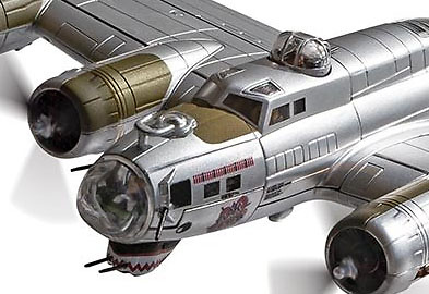 Boeing B-17G Flying Fortress 44-6009 ‘Flak Eater’, USAAF 8th Air Force, Agosto, 1944, 1:72, Corgi 