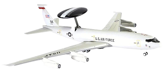 Boeing E-3B Sentry, U.S. Air Force, 1:200, Editions Atlas 