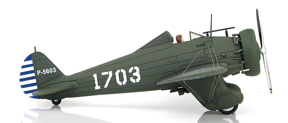 Boeing Modelo 281 1703, 17º Escuadrón, Fuerzas Aéreas Chinas, Nanking, 2ª Guerra Mundial, 1:48, Hobby Master 