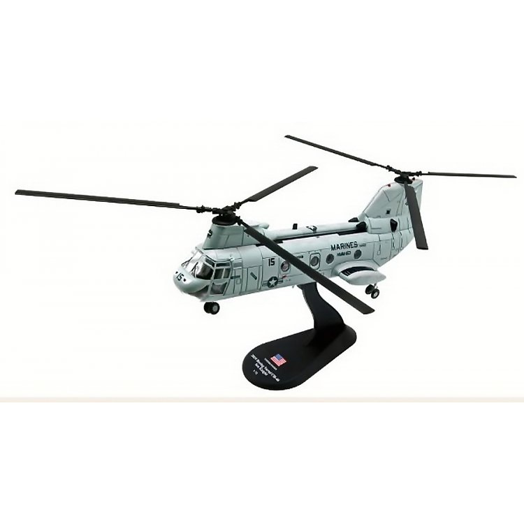 Boeing Vertol CH-46 Sea Knight, USMC, 1:72, Amercom 