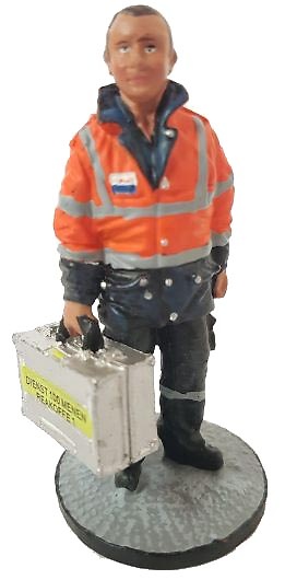 Bombero Enfermero de ambulancia, Menin, Bélgica, 2006, 1:30, Del Prado 