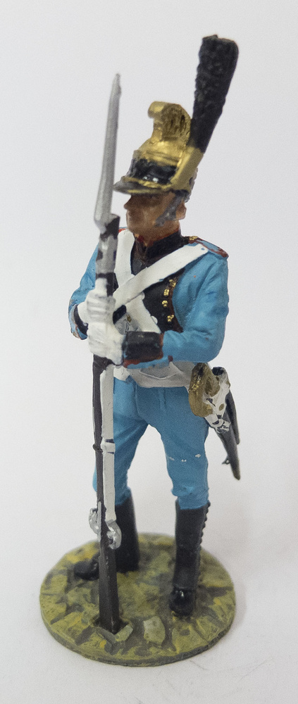 Bombero con traje ceremonial, Bruselas, Bélgica, 1810, 1:30, Del Prado 