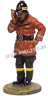 Bombero con traje ignífugo, Venecia, 1998, 1:30, Del Prado 