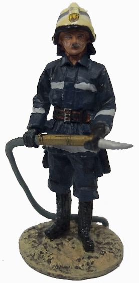 Bombero con traje ignífugo de Sarajevo, Bosnia, 2003, 1:30, Del Prado 