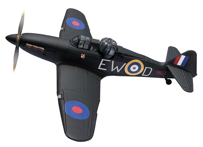 Boulton Paul Defiant Mk.I, N1671, RAF Museum Hendon 'the only complete survivor', 1:72, Corgi 