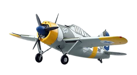 Brewster F2A-3 Buffalo BW-390, 1941, 1:72, Easy Model 