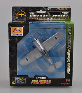 Brewster F2A Buffalo, AF,BW-352, Finlandia, 1941, 1:72, Easy Model 