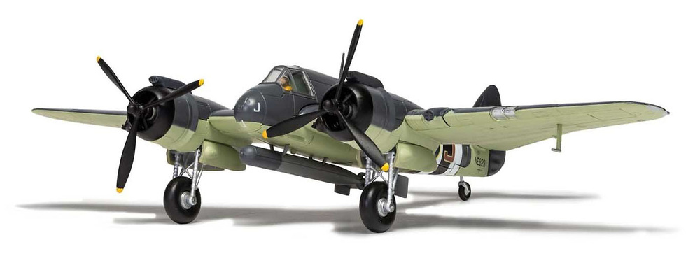 Bristol Beaufighter TF.X, RAF No.144 Squadron, Banff, Escocia, Octubre, 1944, 1:72, Corgi 