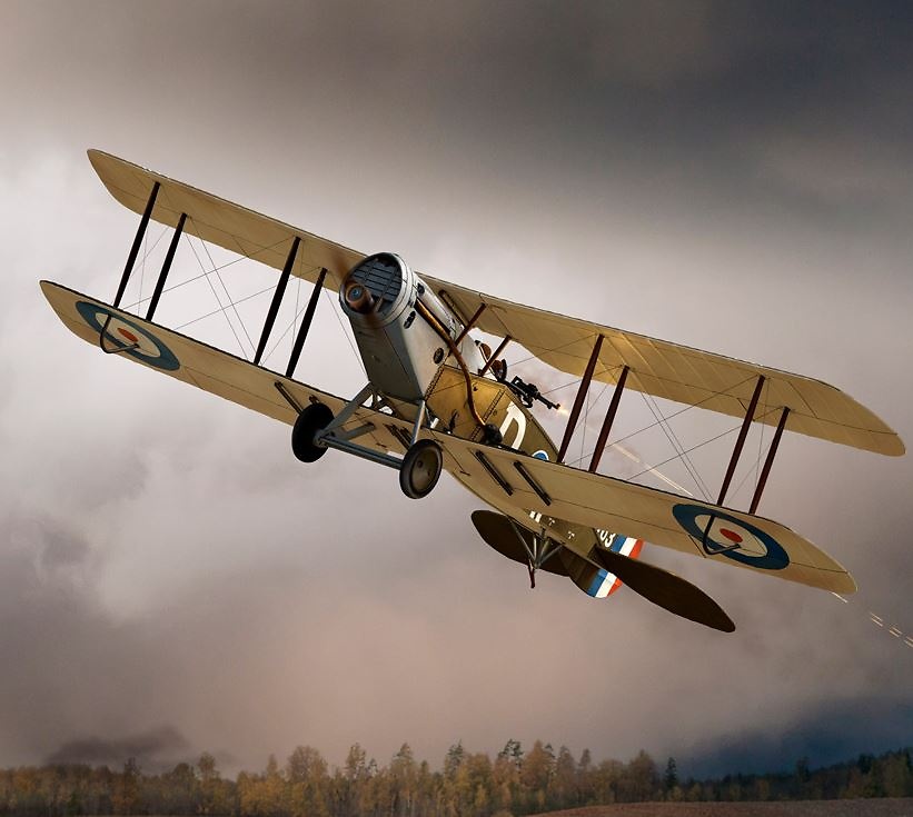 Bristol F2B Fighter D-8063, Escuadrón Nº139 RAF, Villaverla, Italia, Sept 1918., 1:48, Corgi 