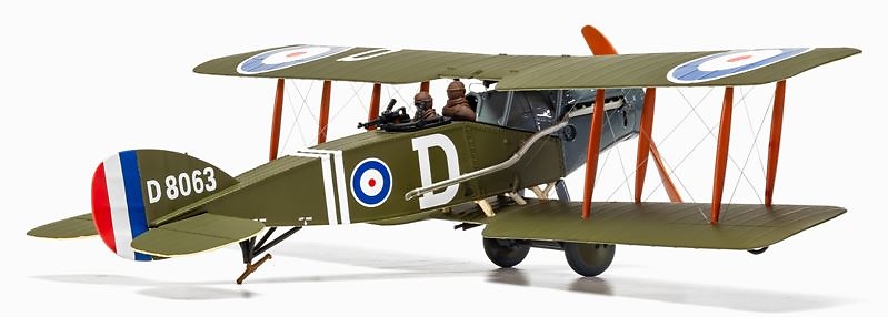 Bristol F2B Fighter D-8063, Escuadrón Nº139 RAF, Villaverla, Italia, Sept 1918., 1:48, Corgi 